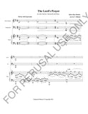 Alto Clarinet, Cello and Piano sheet music - The Lord’s Prayer