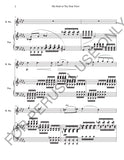 Mon cœur s'ouvre à ta voix for Basset Horn and Piano (Score+Parts+mp3)