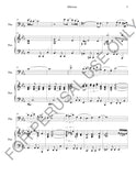 Oblivion for Trombone and Piano by Astor Piazzolla (Score+Parts+mp3)