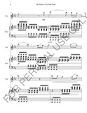 Mon cœur s'ouvre à ta voix for Violin and Piano (Score+Parts+mp3)