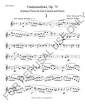 Alto Clarinet and Piano: Schumann's Fantasiestücke, Op. 73 - ChaipruckMekara