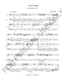 Flute, Cello Piano sheet music - Bach-Air on G String