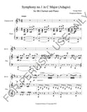 Bb Clarinet and Piano: Bizet's Symphony no.1 in C Major (II. Adagio) - ChaipruckMekara