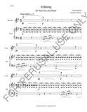 Alto Sax and Piano sheet music: Erlkönig, Op.1 D328 by Franz Schubert - ChaipruckMekara
