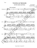 Clarinet and Piano: Schubert's Gretchen am Spinnrade - ChaipruckMekara