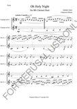 Audio mp3 - 2nd clarinet play along for Oh Holy Night (Clarinet Duet)