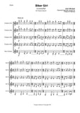 Clarinet Quintet sheet music: Biker Girl (a Classic local Pop Northern Thai Tune) - ChaipruckMekara