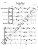 Orff Orchestra sheet music - The First Noel - ChaipruckMekara