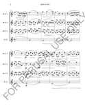 Après un rêve: Faure,Gabrie for Clarinet Quartet (3Bb+Bass/4thBb) - ChaipruckMekara