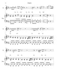 Imagine sheet music for Flute and Piano - ChaipruckMekara