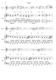 Tenor Sax and Piano Sheet music - Imagine sheet music - ChaipruckMekara