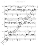 Viola and Piano: Mendelssohn's Song Without Words, Op. 109 (score+parts+mp3) - ChaipruckMekara