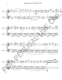 Duets sheet music (various instruments): Mozart's Symphony no.40 - ChaipruckMekara