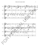 Flute Quartet Sheet Music - Mozart's Alleluia from Exsultate Jubilate - ChaipruckMekara