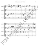 Sax Quartet Sheet Music (AATT)- Mozart's Alleluia from Exsultate Jubilate - ChaipruckMekara