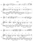 Clarinet and Piano Sheet music - Imagine - ChaipruckMekara