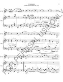 Intermezzo Op. 118 no. 2 by Brahms sheet music for Alto Saxophone and Piano (score+parts) - ChaipruckMekara