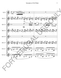 Mozart's Serenade no. 10 for Winds arrangement for Clarinet Choir (8 players)-score+parts - ChaipruckMekara