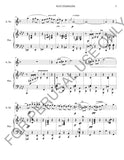Alto Sax and Piano sheet music - Nuit D' Espagne by Jules Massenet - ChaipruckMekara