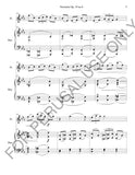 Flute and Piano sheet music: Tchaikovsky's Nocturne, Op. 19 - ChaipruckMekara