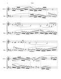 Twirl for Bb Clarinet and Bassoon Duet sheet music (score+parts) - ChaipruckMekara