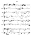 Twirl for Oboe and Bb Clarinet Duet sheet music (score+parts) - ChaipruckMekara