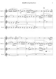 Along Ping River (ล่องแม่ปิง) Clarinet Quartet sheet music - ChaipruckMekara