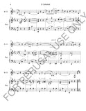 Bass Clarinet and Piano sheet music:Liebesleid (score+parts+mp3) - ChaipruckMekara