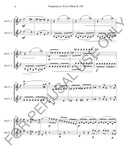 Duets sheet music (various instruments): Mozart's Symphony no.40 - ChaipruckMekara