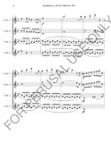 Sax Quartet (AATT) sheet music - Mozart's Symphony no.40 - ChaipruckMekara
