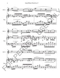 Songs Without Words Op. 67, no. 2 for Bb Clarinet and Piano 