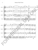 Clarinet Quartet sheet music- Mozart's The Marriage of Figaro Overture - ChaipruckMekara