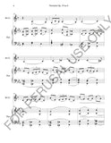 Bb Clarinet and Piano sheet music: Tchaikovsky's Nocturne, Op. 19 - ChaipruckMekara