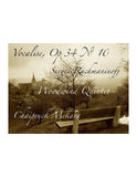 Woodwind Quintet sheet music: Vocalise, Op. 34 no.14 by Sergei Rachmaninoff