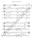 Woodwind Quintet sheet music - Mozart's Symphony no.40 - ChaipruckMekara