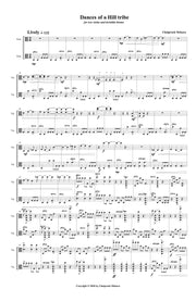 Dances of a Hill Tribe for Two Violas and Invisible Drums (Transcription) (score+parts)
