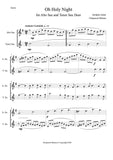 Alto Sax and Tenor Sax Duet sheet music: Oh Holy Night - ChaipruckMekara