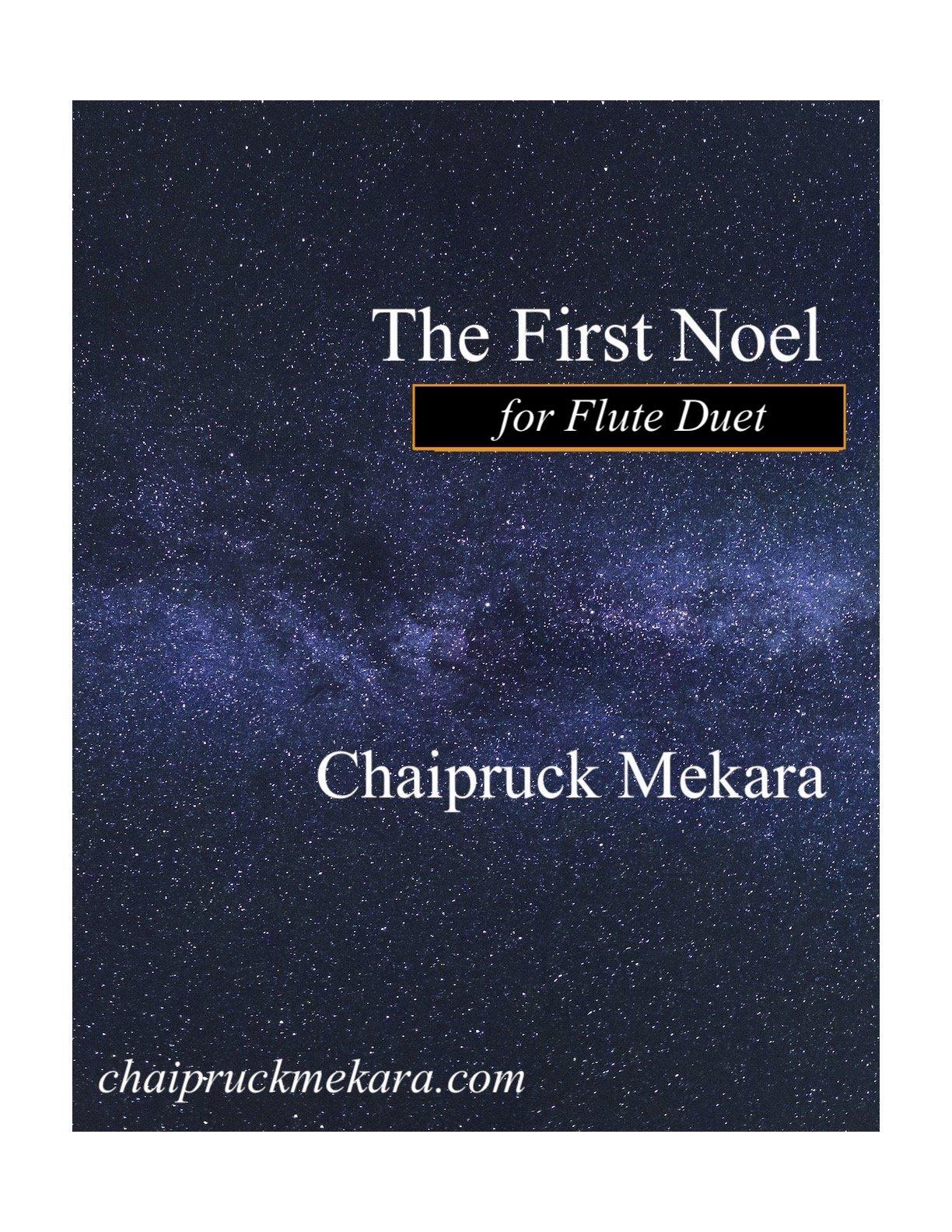 The First Noel for Flute Duet - ChaipruckMekara