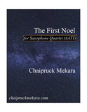 The First Noel for Saxophone Quartet (AATT)
